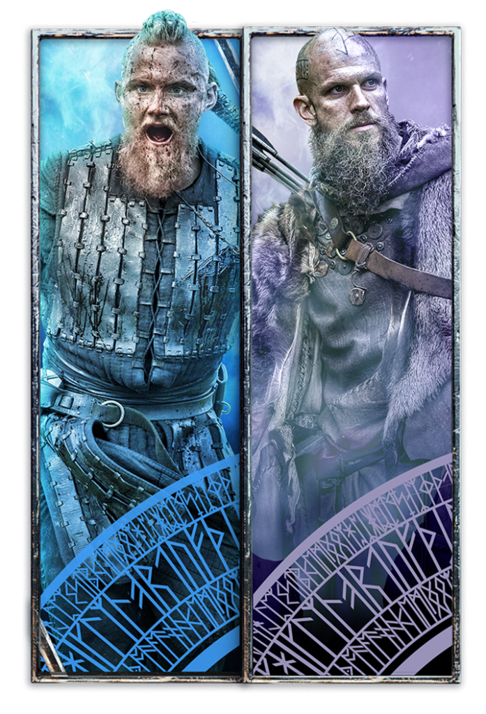 vikings bjorn with floki png #30659