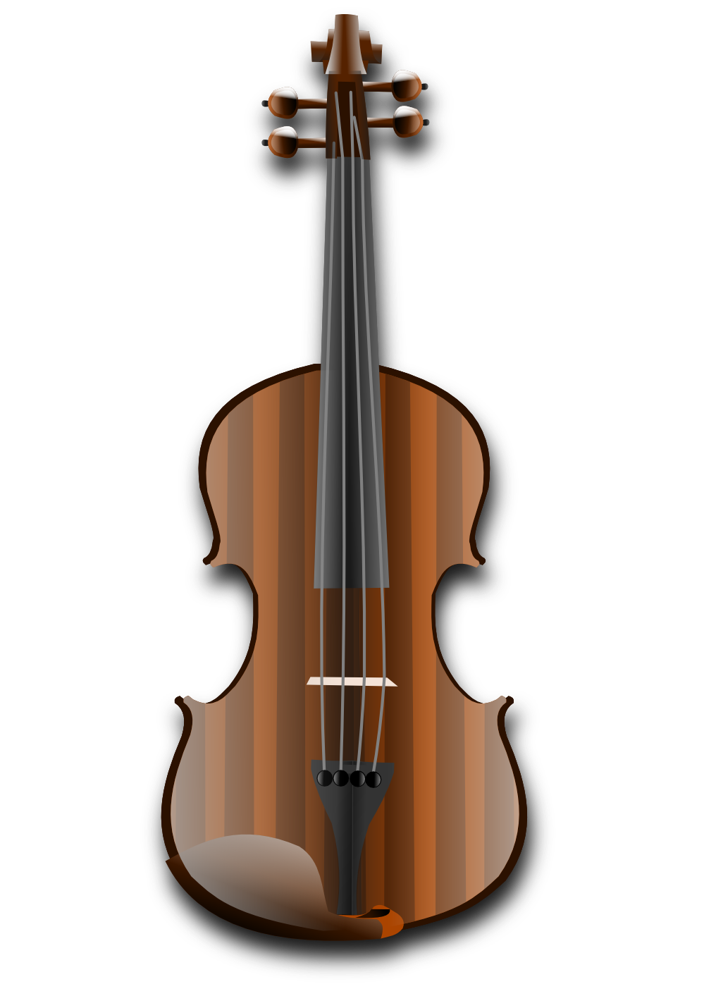 violin wooden stripe png image #29962
