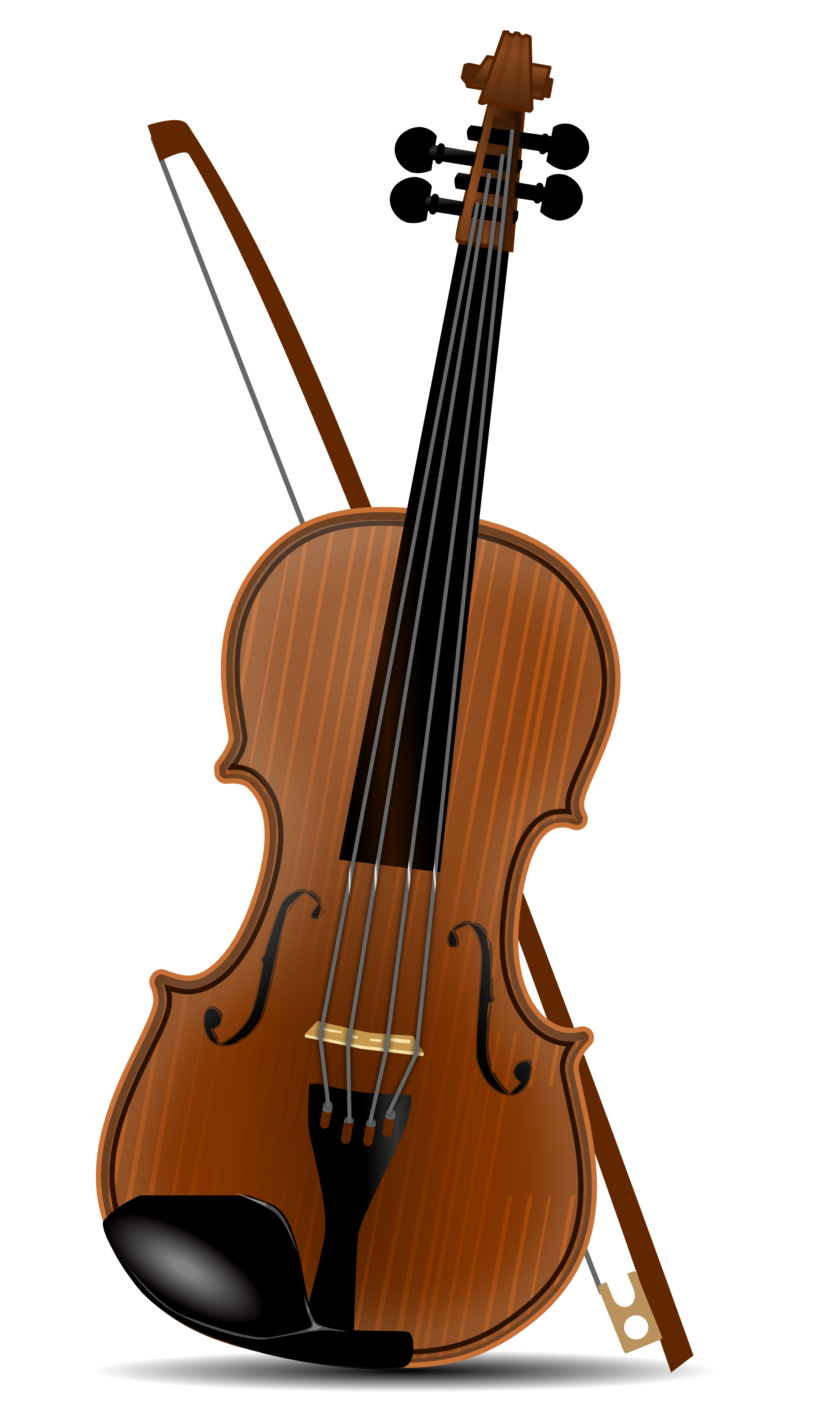 violin wooden clipart free download #29917