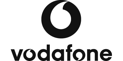 black vodafone transparent logo #8415