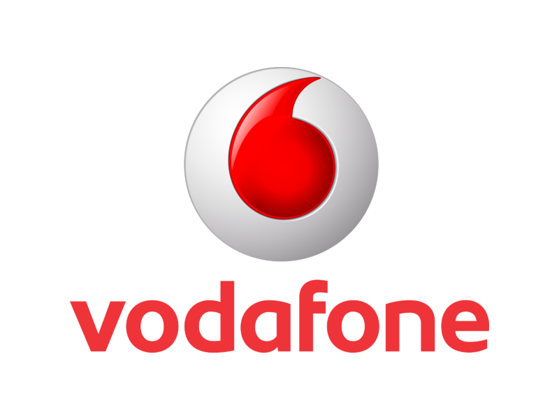 vodafone logo transparent vector #8421