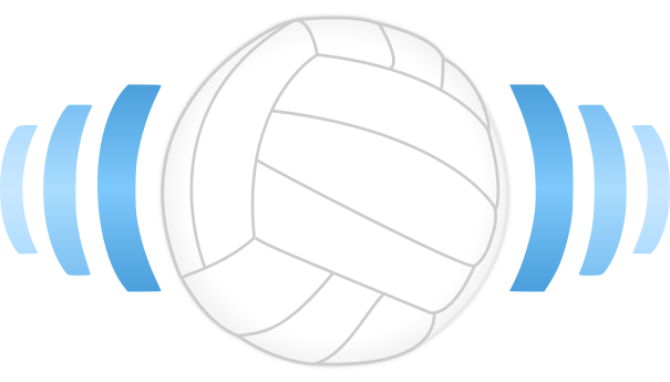 white volleyball ball Transparent PNG #21783