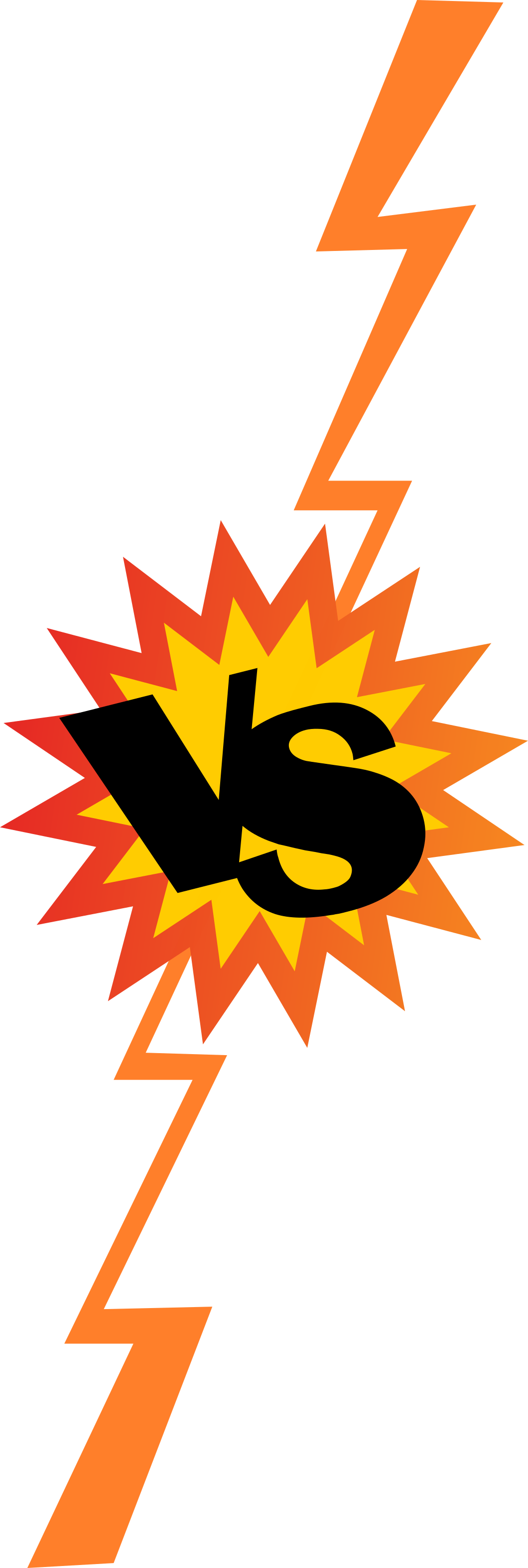 vs comic logo png versus transparent #41923