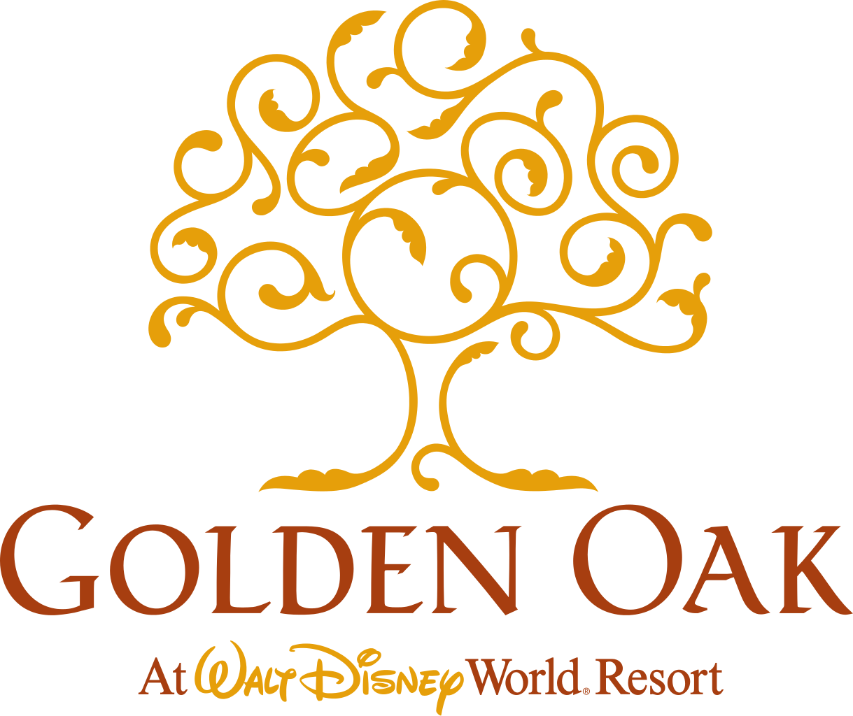 golden oak at walt disney world resort logo png #6155