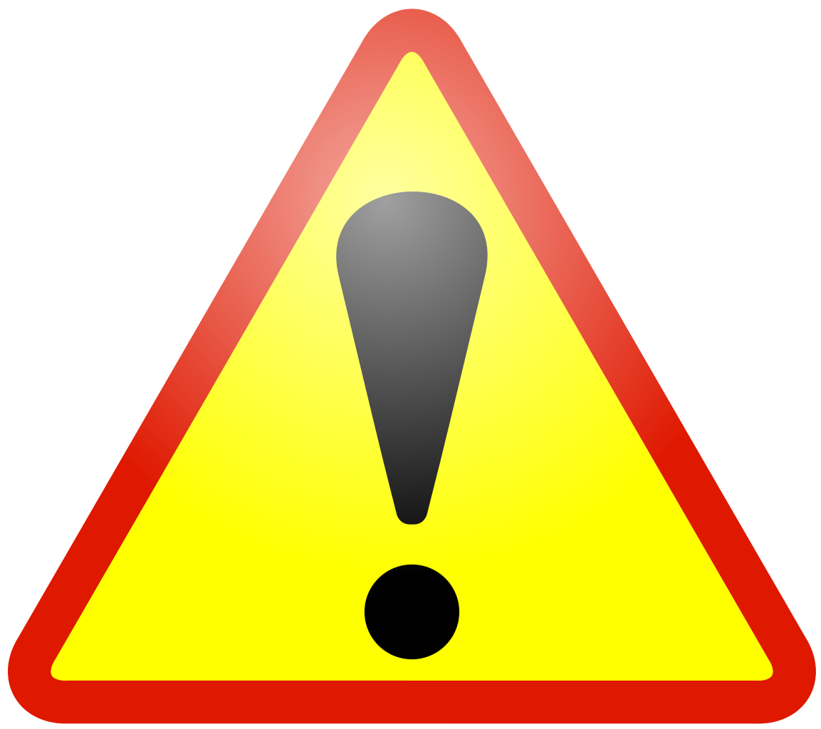 warning sign sign caution warning vector graphic #39206