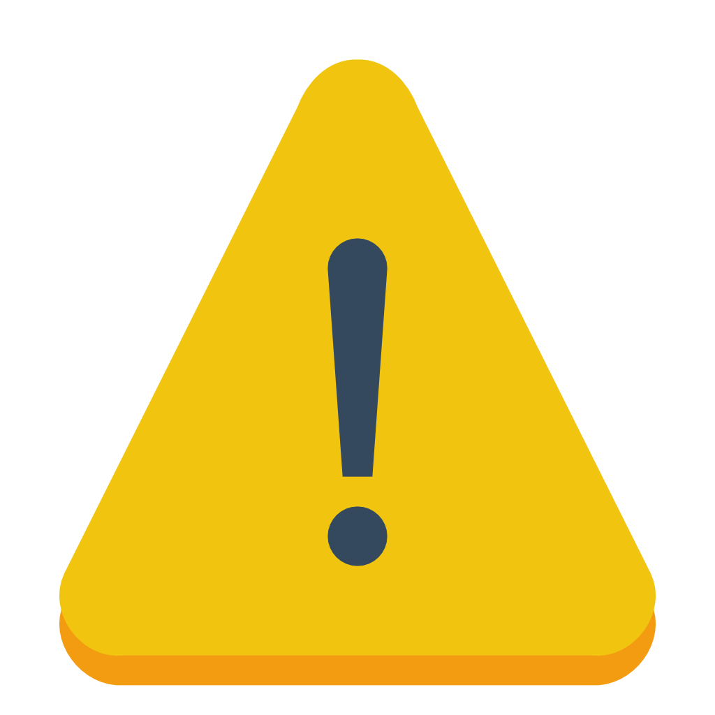 yellow sign warning icon #39188