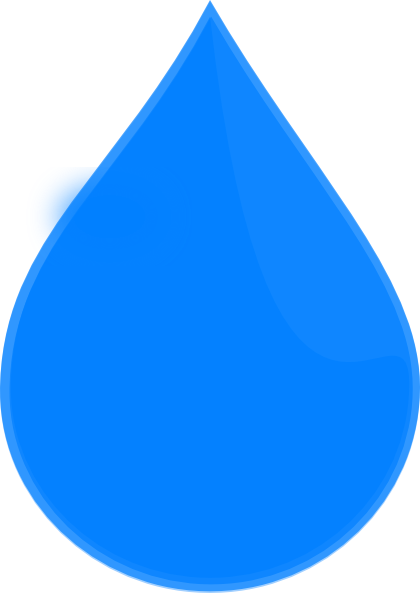 blue water drop clip art clkerm vector clip art #11869