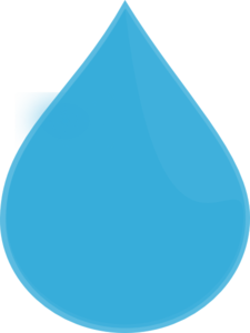 blue water drop clip art clkerm vector clip art #11887