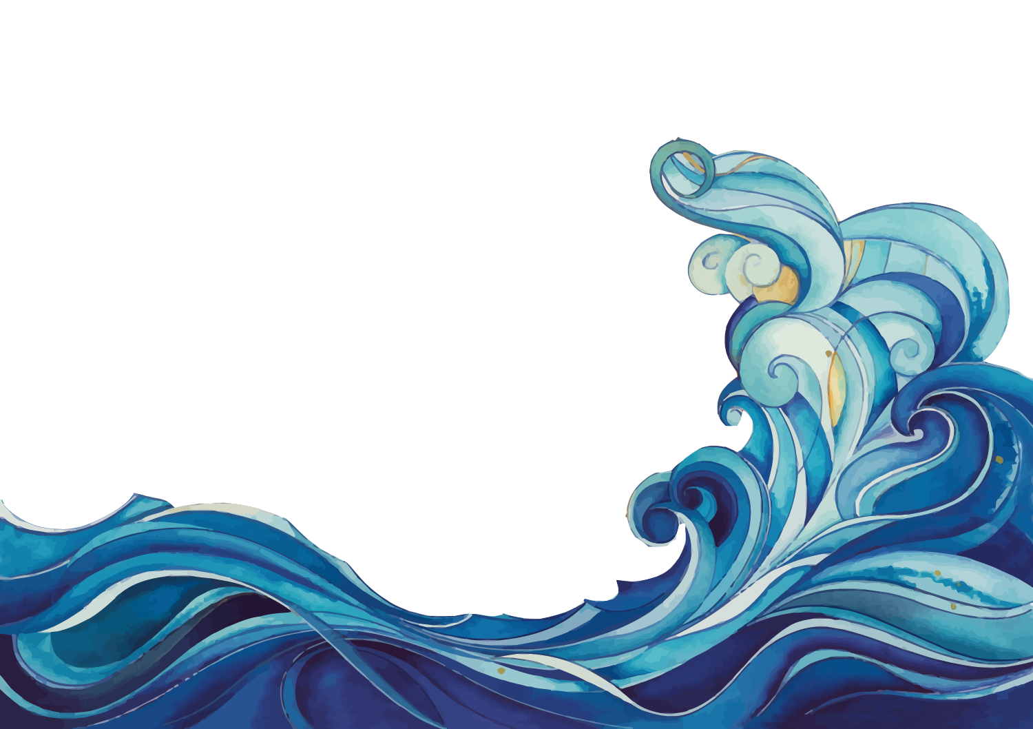 drawing waves png pictures #41443