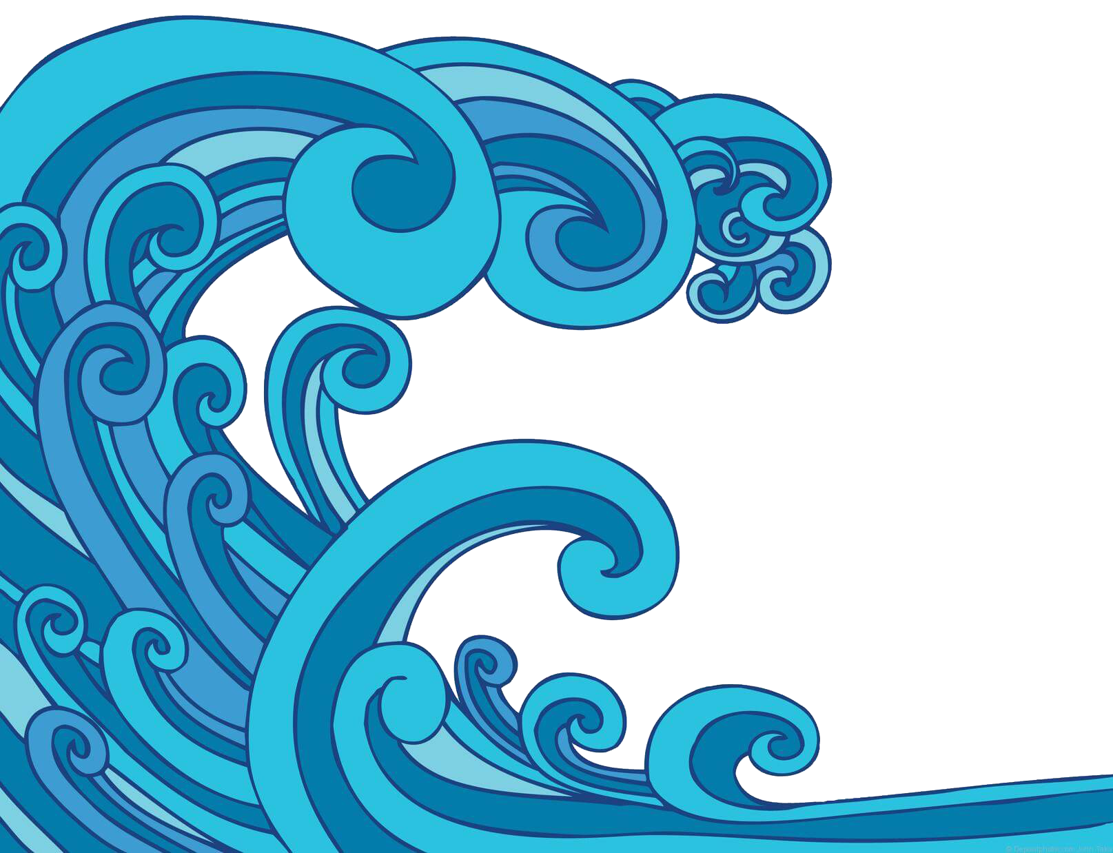 tsunami wave clipart png #41461