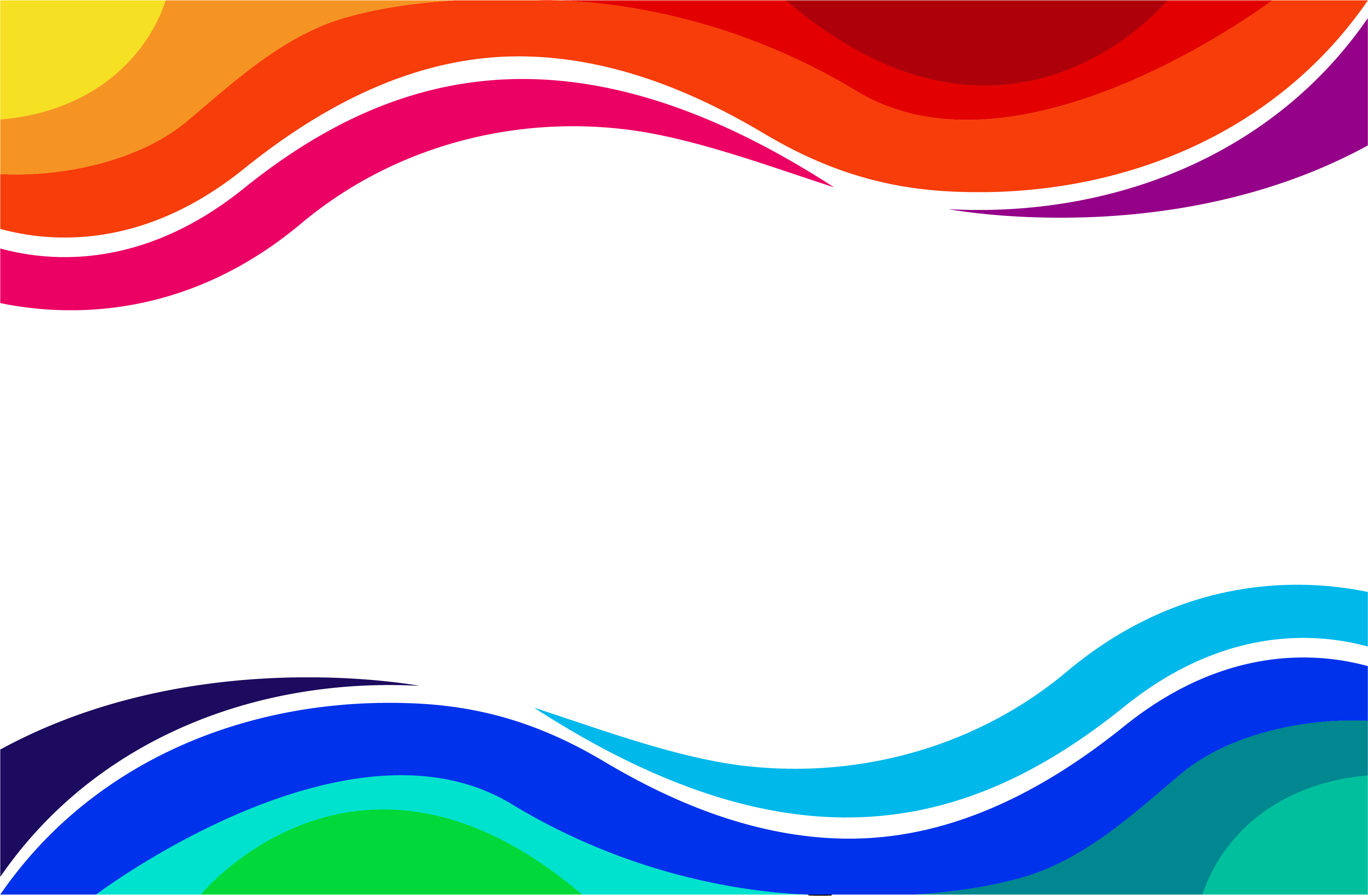wave colorful design png hd #41437