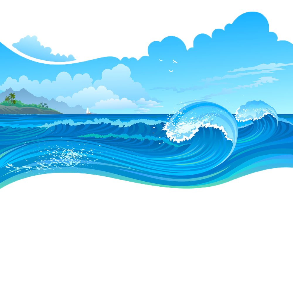 wave sea transparent background png images #41444