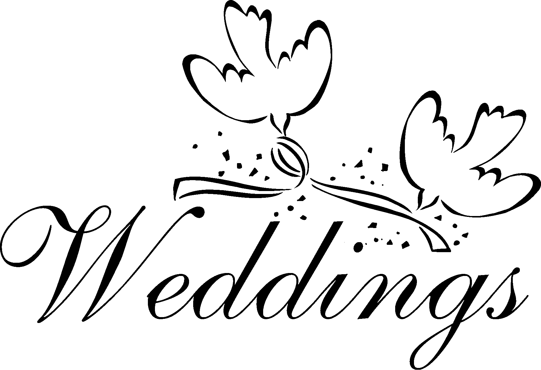 dove clipart wedding ceremony pencil and color dove #13177