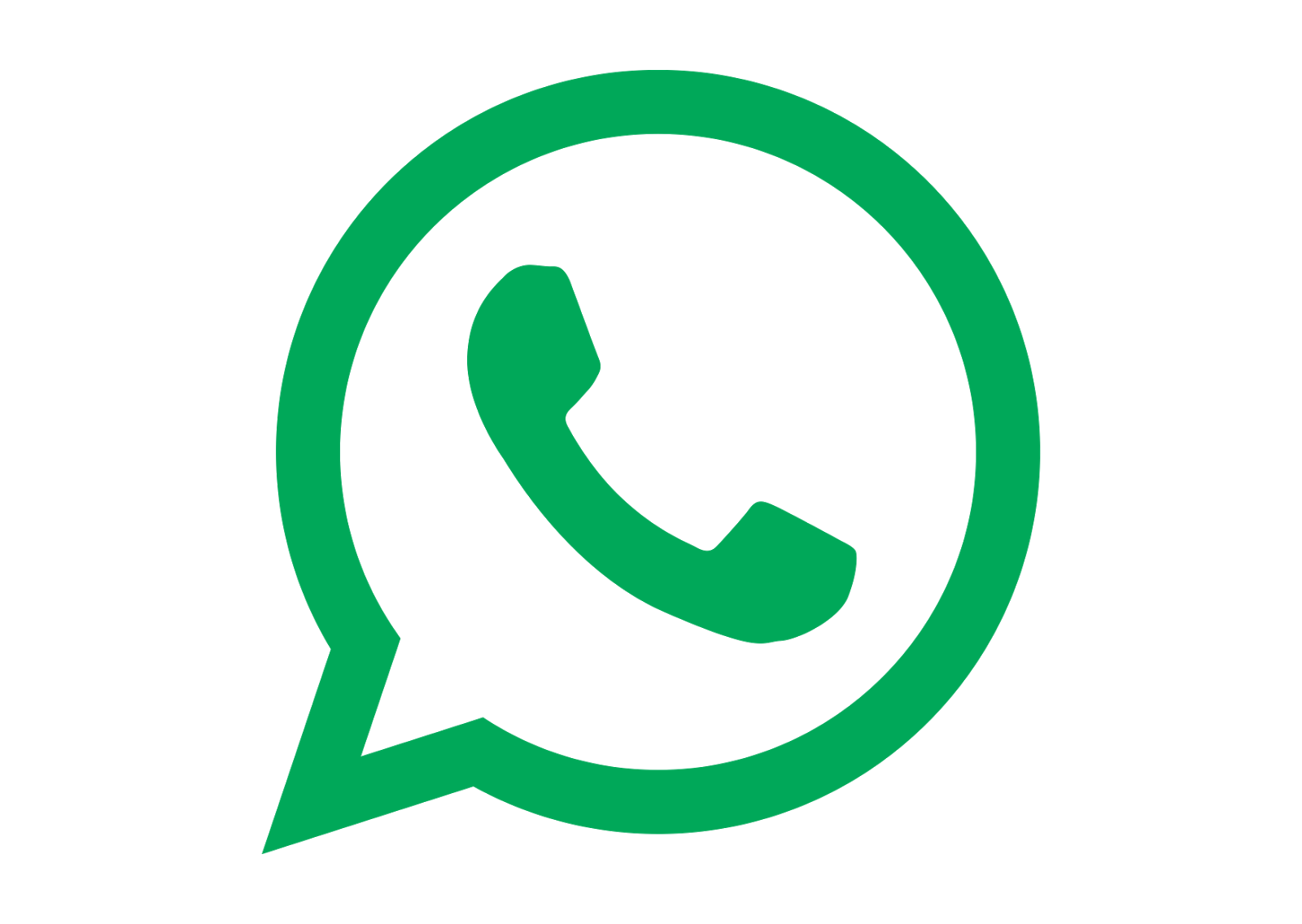 whatsapp logo light green png