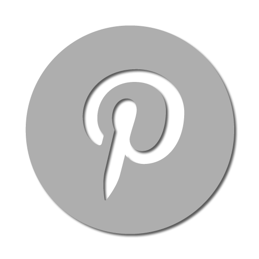 white pinterest logo #2007