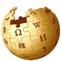 3d gold wikipedia logo symbol icon #39133