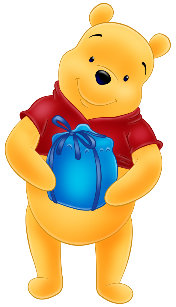 winnie the pooh gift box clipart #17403