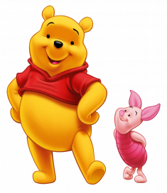 winnie the pooh bear and pig png image #17407