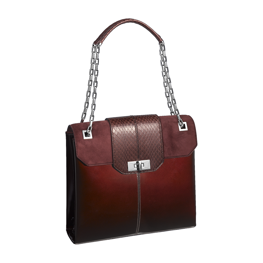 women bag with chain png #21424