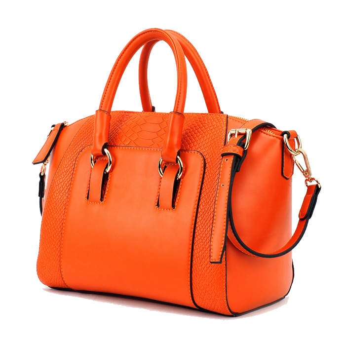 women bag orange png #21388