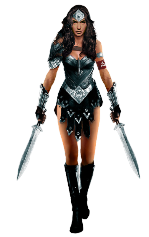 wonder woman red son png render mrvideo vidman #16495