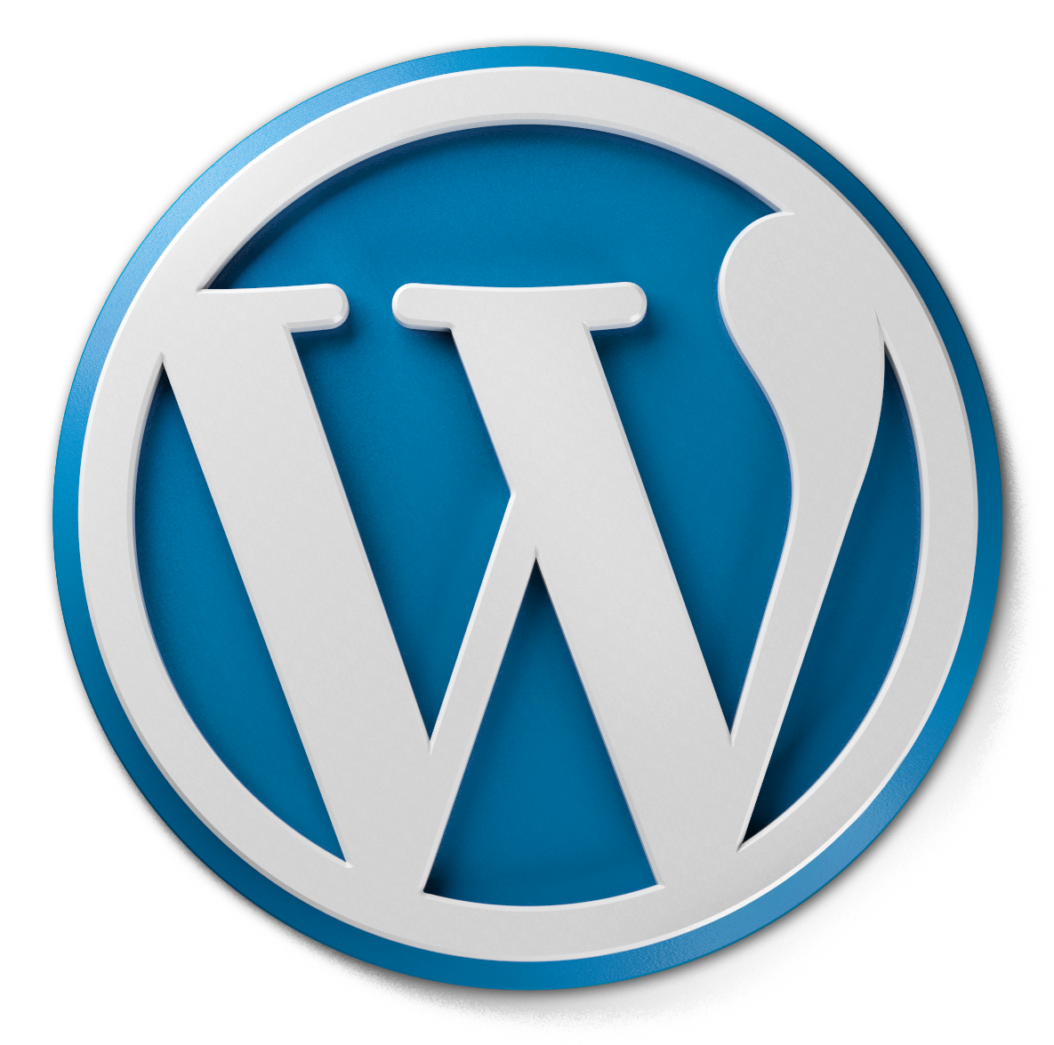 wordpress logo, w icon png #29026