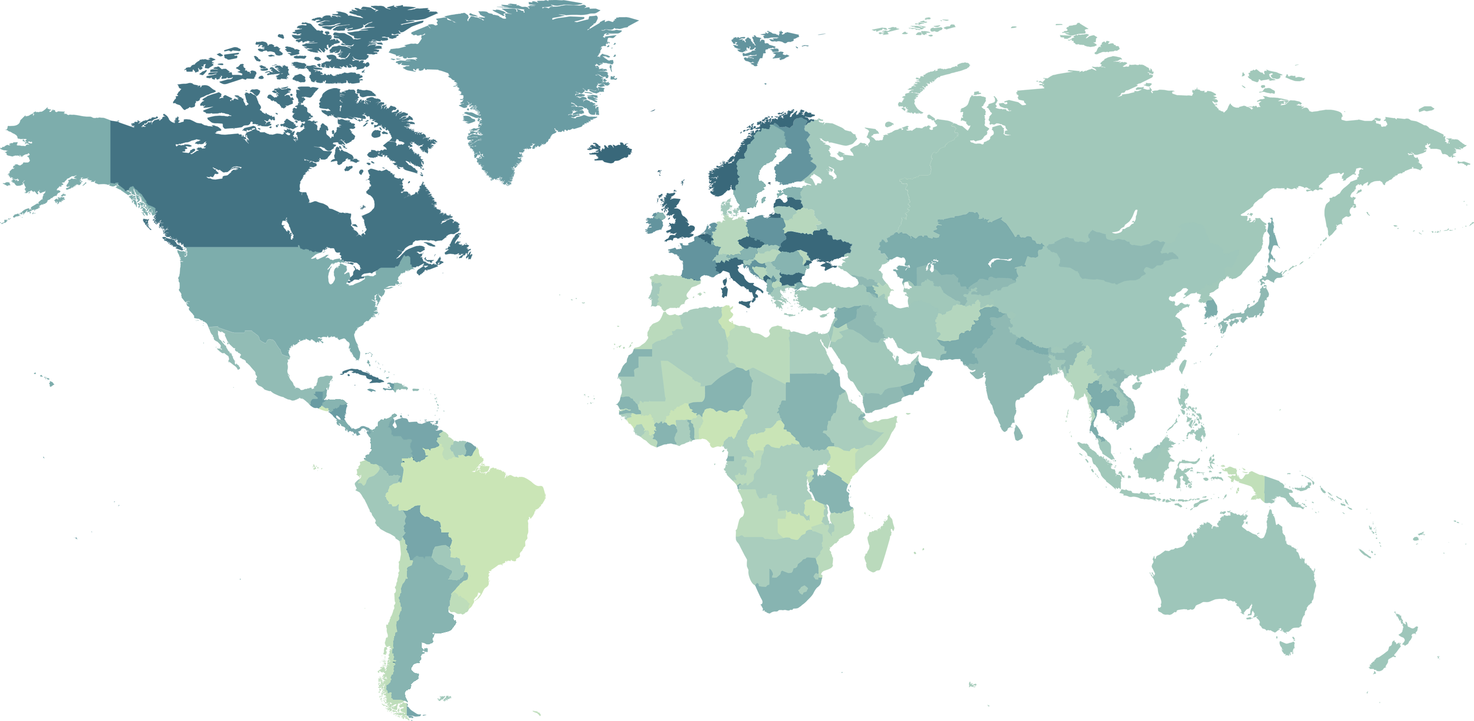 world map png image collections for download #12294