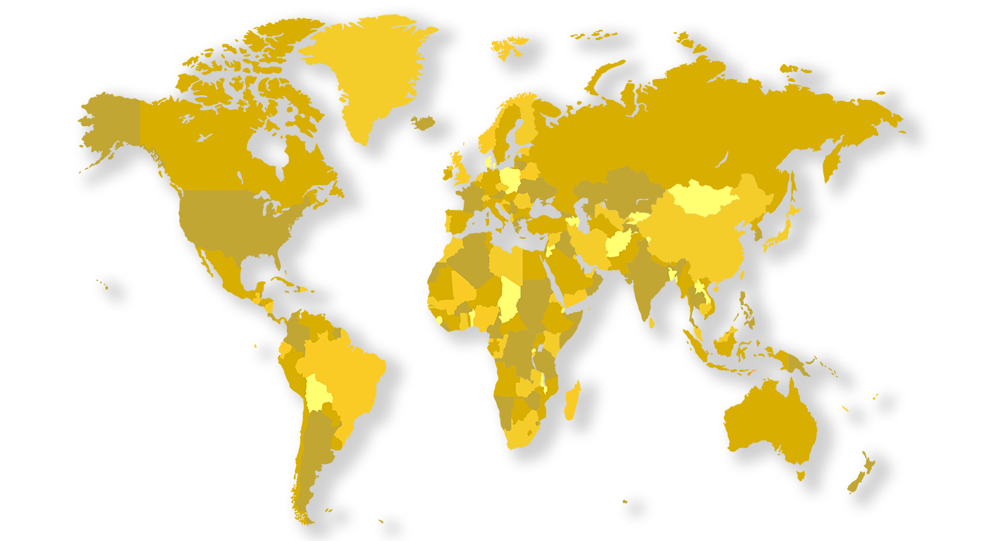 world map, welcome hansons impex global trade #12282
