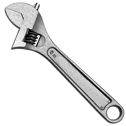 silver wrench file png #39730