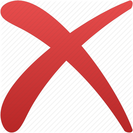 x mark logo transparent image png #42451