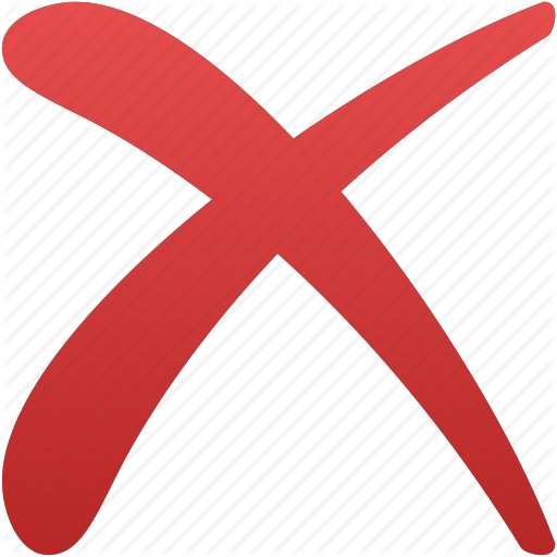 X PNG Images, Red, Circle And Close Buttons - Free Transparent PNG Logos