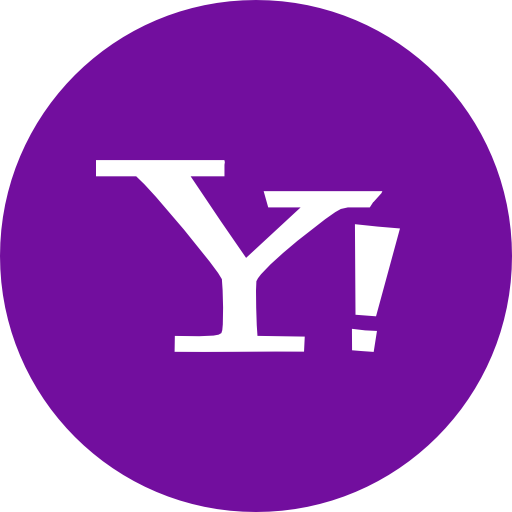 Yahoo logo PNG, Y! logo, yahoo social media icons #40435