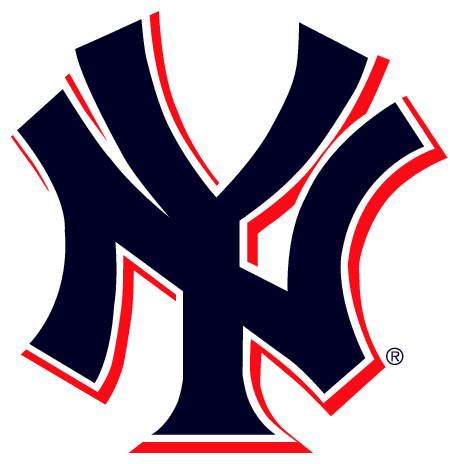 ny yankees black logo png #42665