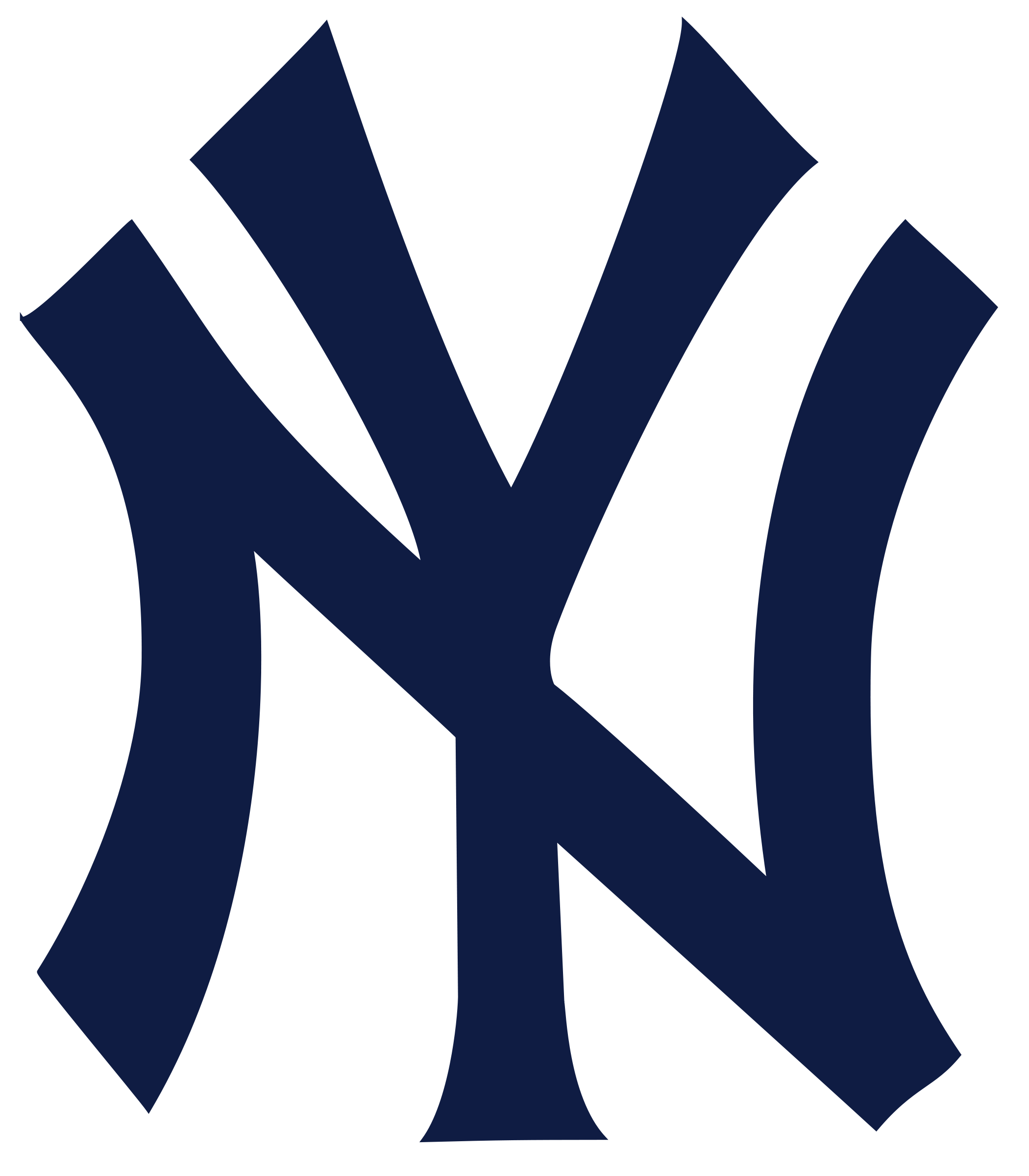 simple blue new york yankees emblem transparent #42661