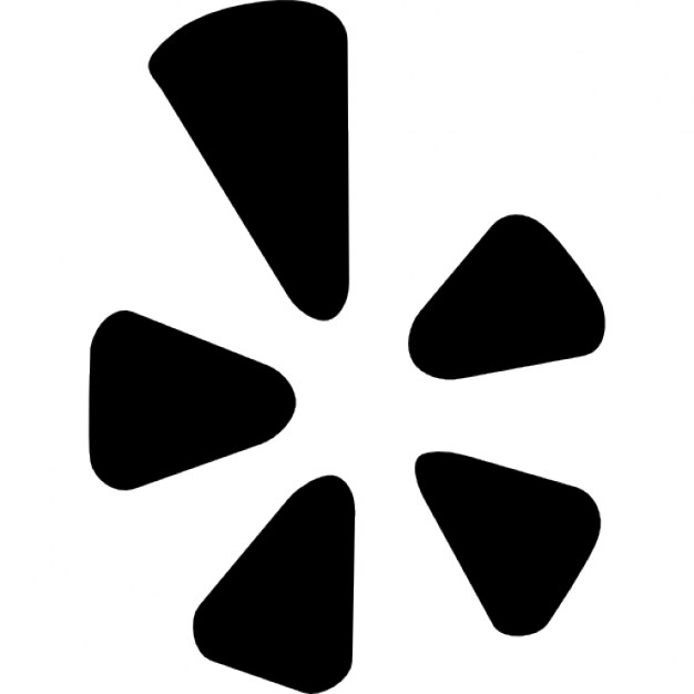 black yelp icon #285