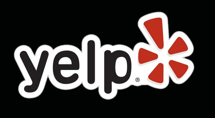 yelp logo black #266