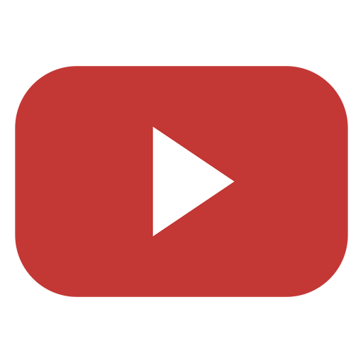 youtube play button logo transparent png svg vector #28275