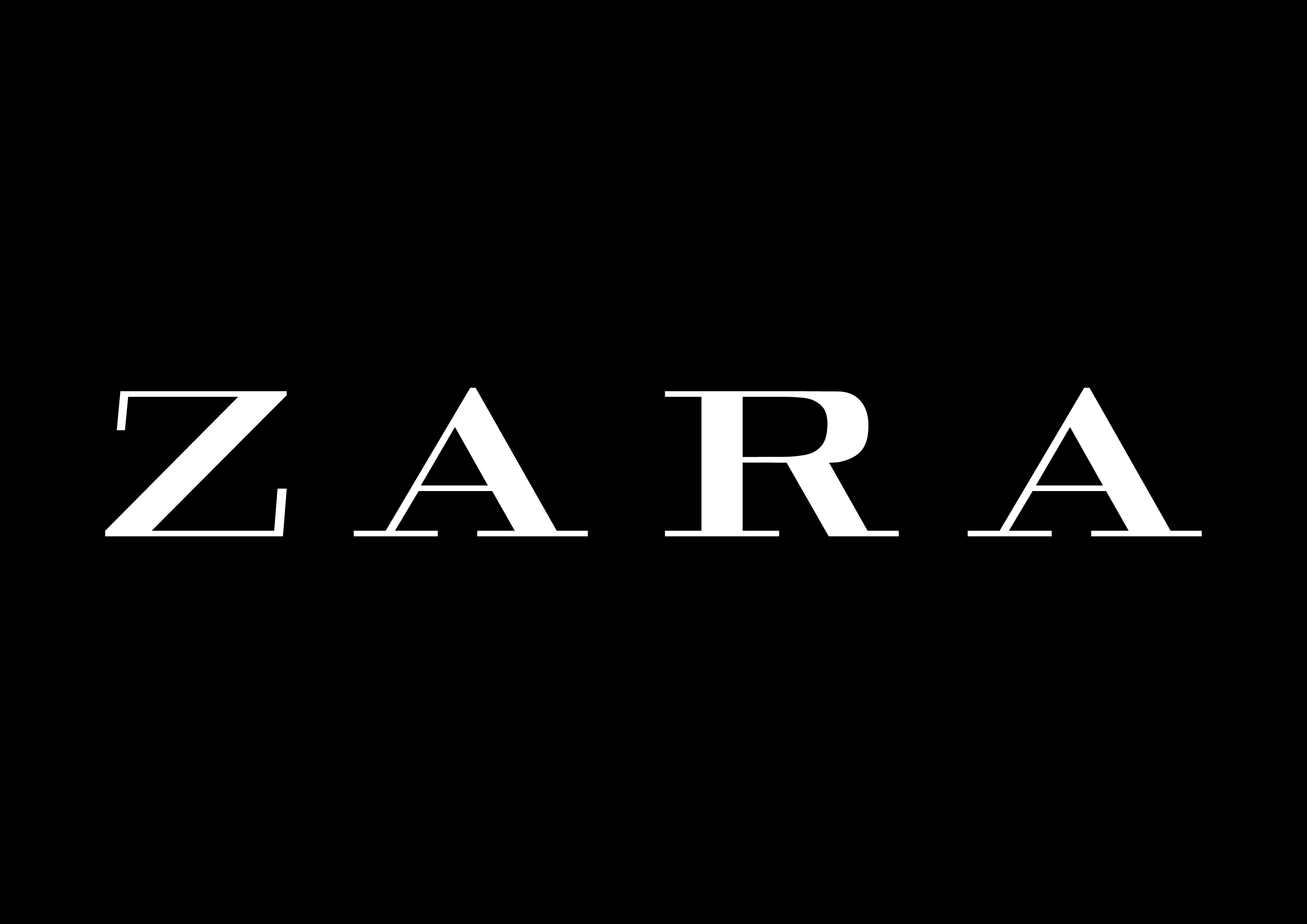 2020 new zara logo black background wallpaper #40051