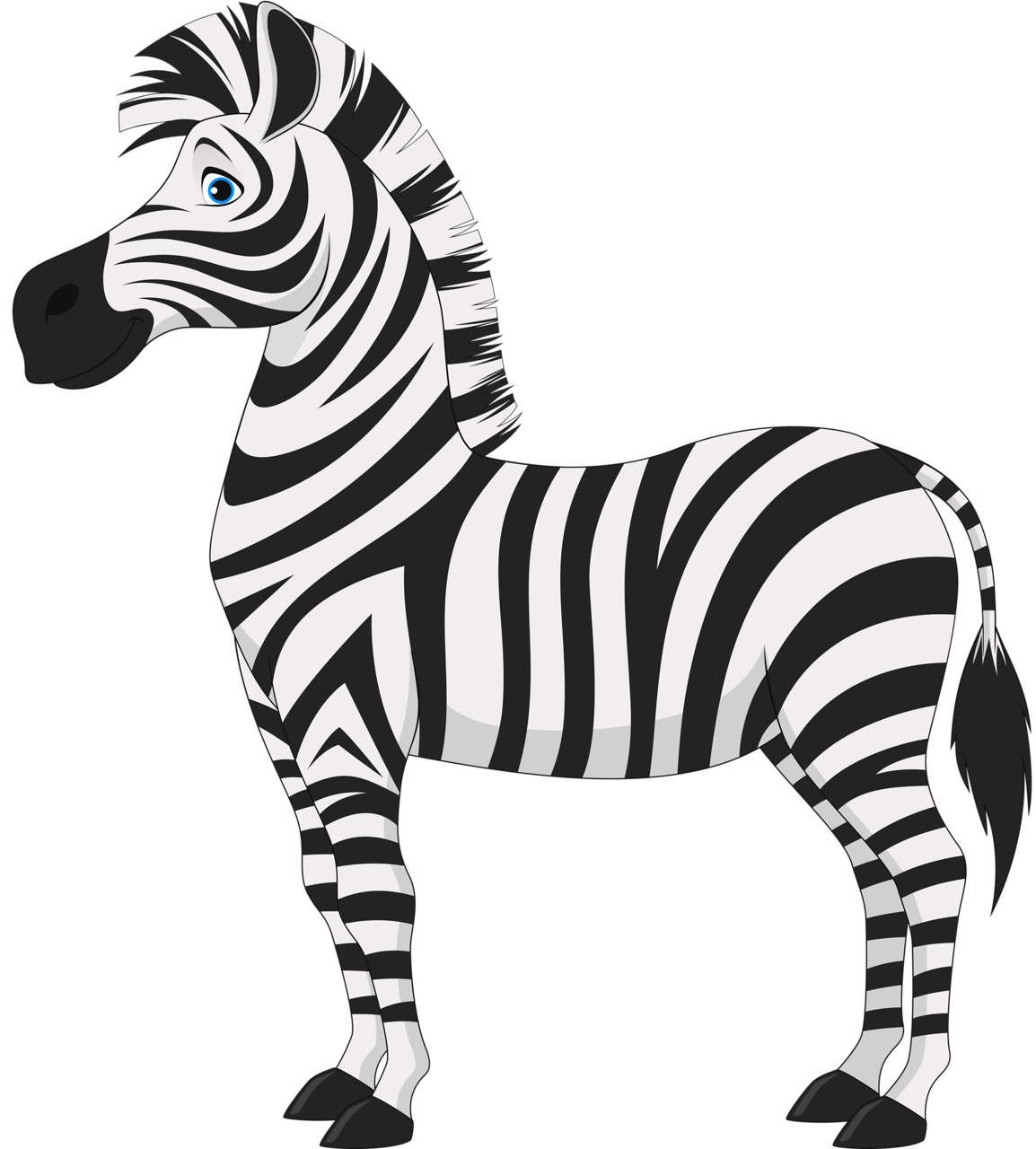 Zebra Clipart Black And White