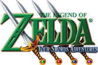 the legend of zelda four swords adventures png logo #3899