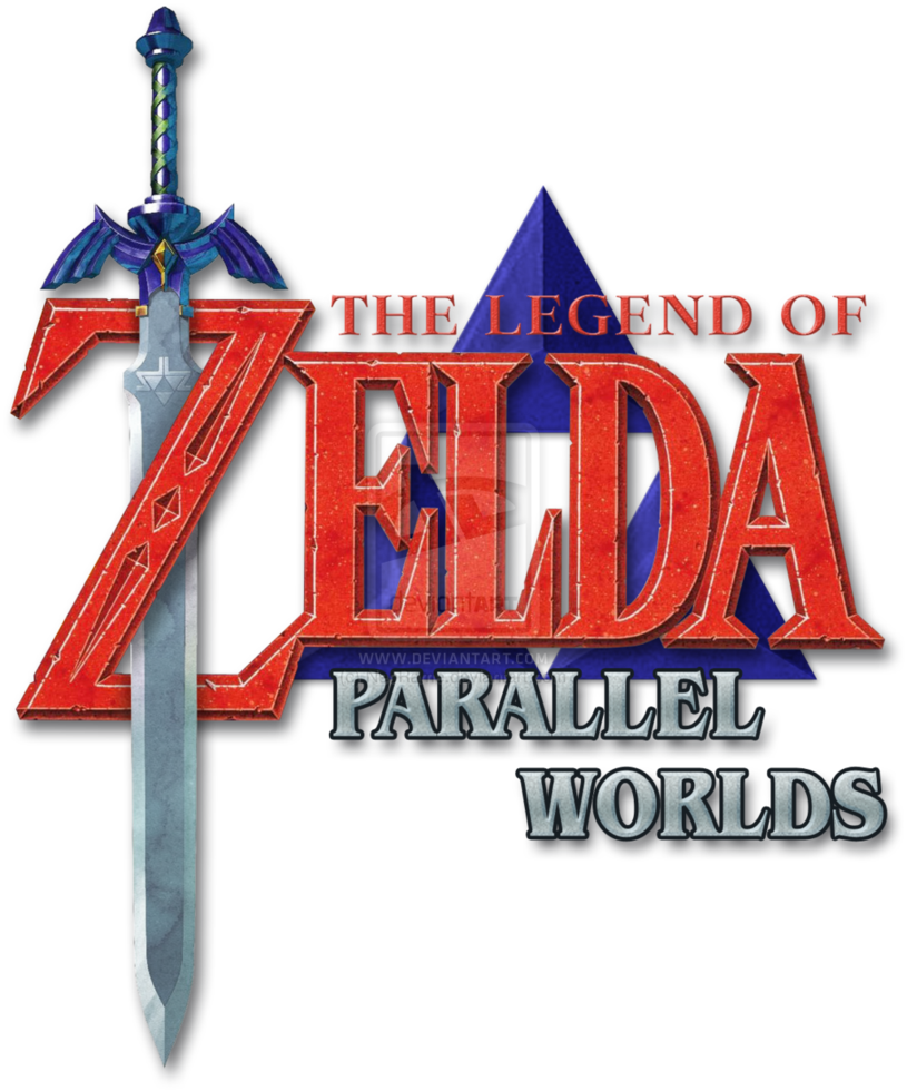 the legend of zelda parallel worlds logo png #3895