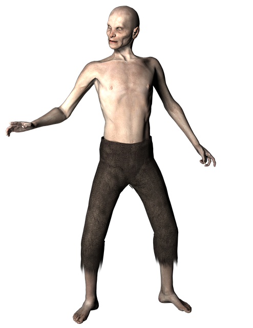 illustration zombie man spooky horror #16112