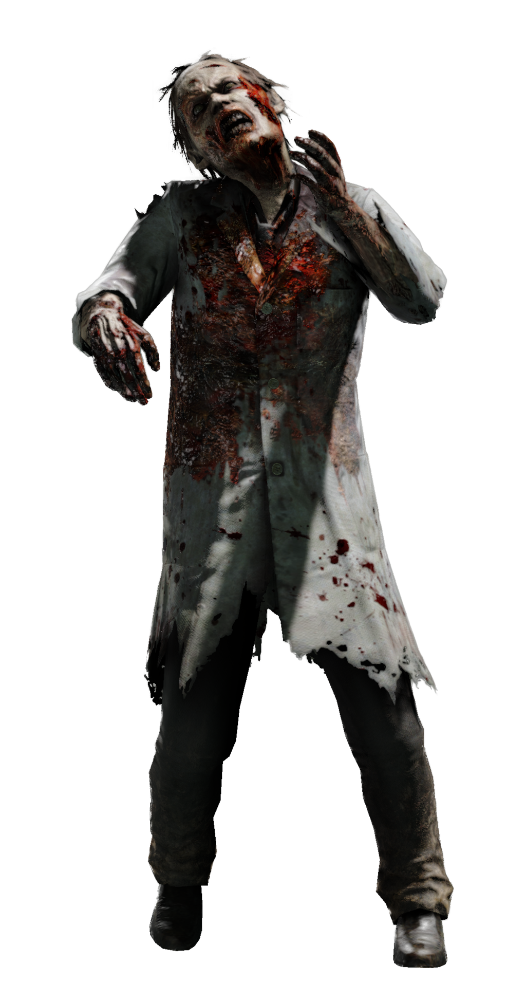 zombie in doctor suit png #16004